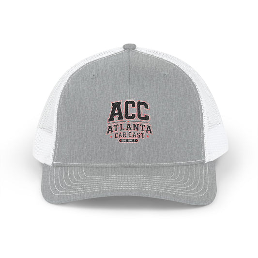 ACC Atlanta Trucker Snapback Cap — Embroidered Mesh Baseball Hat