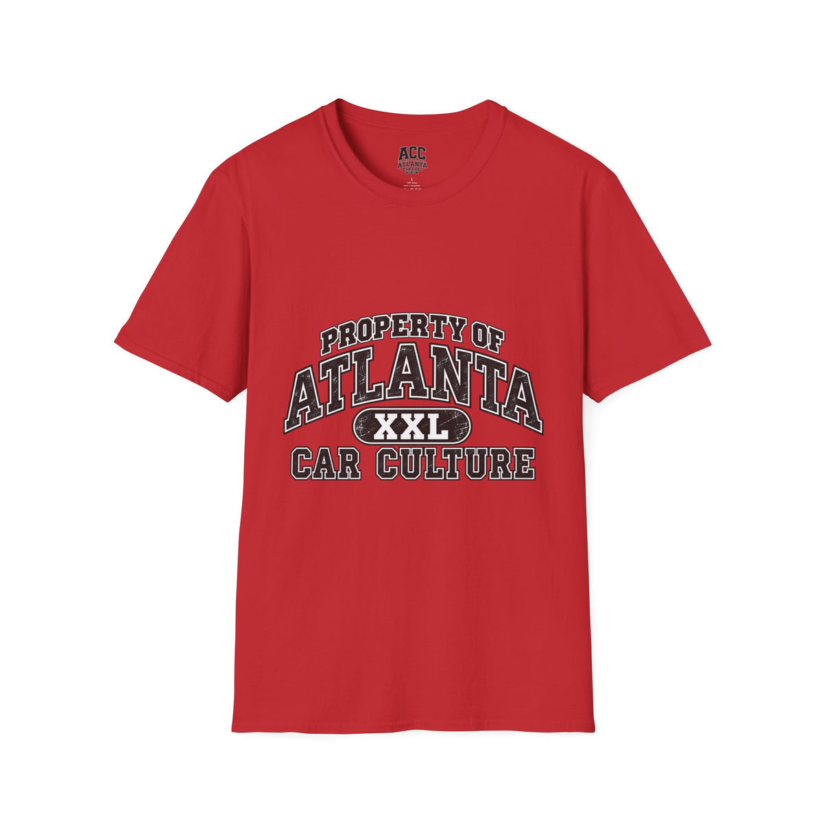Property of Atlanta Car Culture T-Shirt — Retro Collegiate City Tee