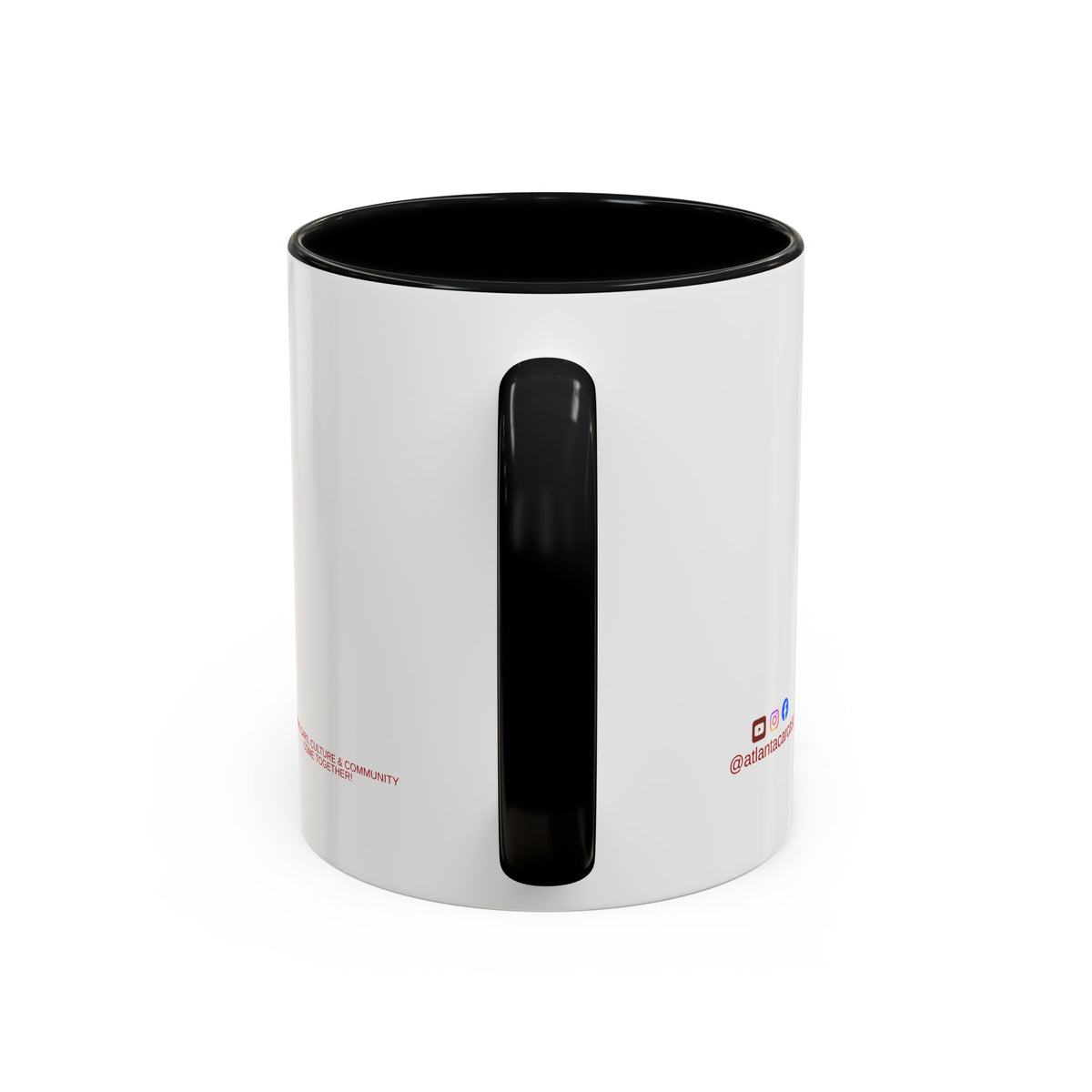 Atlanta Car Cast Accent Coffee Mug – Two-Tone Ceramic, 11oz & 15oz, Multiple Colors