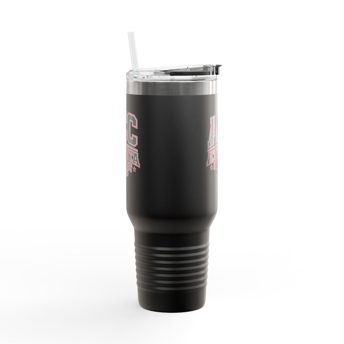 Atlanta Car Cast ACC Logo 40oz Insulated Travel Mug – Stainless Steel, BPA-Free, White
