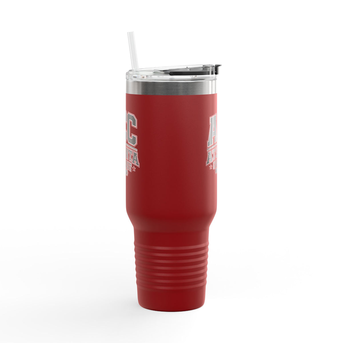 Atlanta Car Cast ACC Logo 40oz Insulated Travel Mug – Stainless Steel, BPA-Free, White