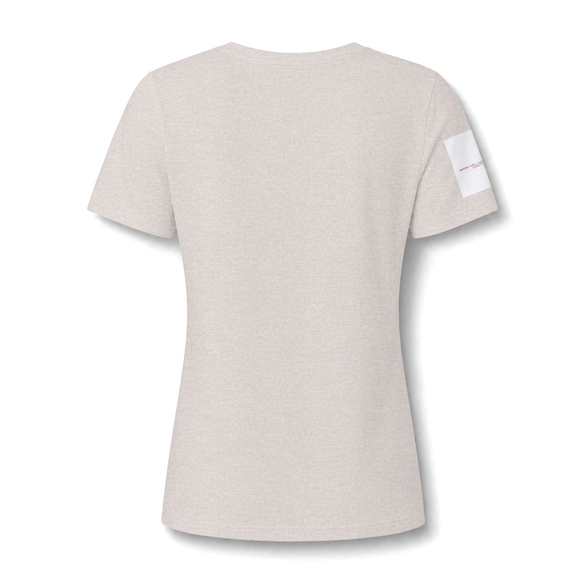Atlanta Car Cast ACC Logo Women's V-Neck T-Shirt – Lightweight Cotton-Poly Blend, White