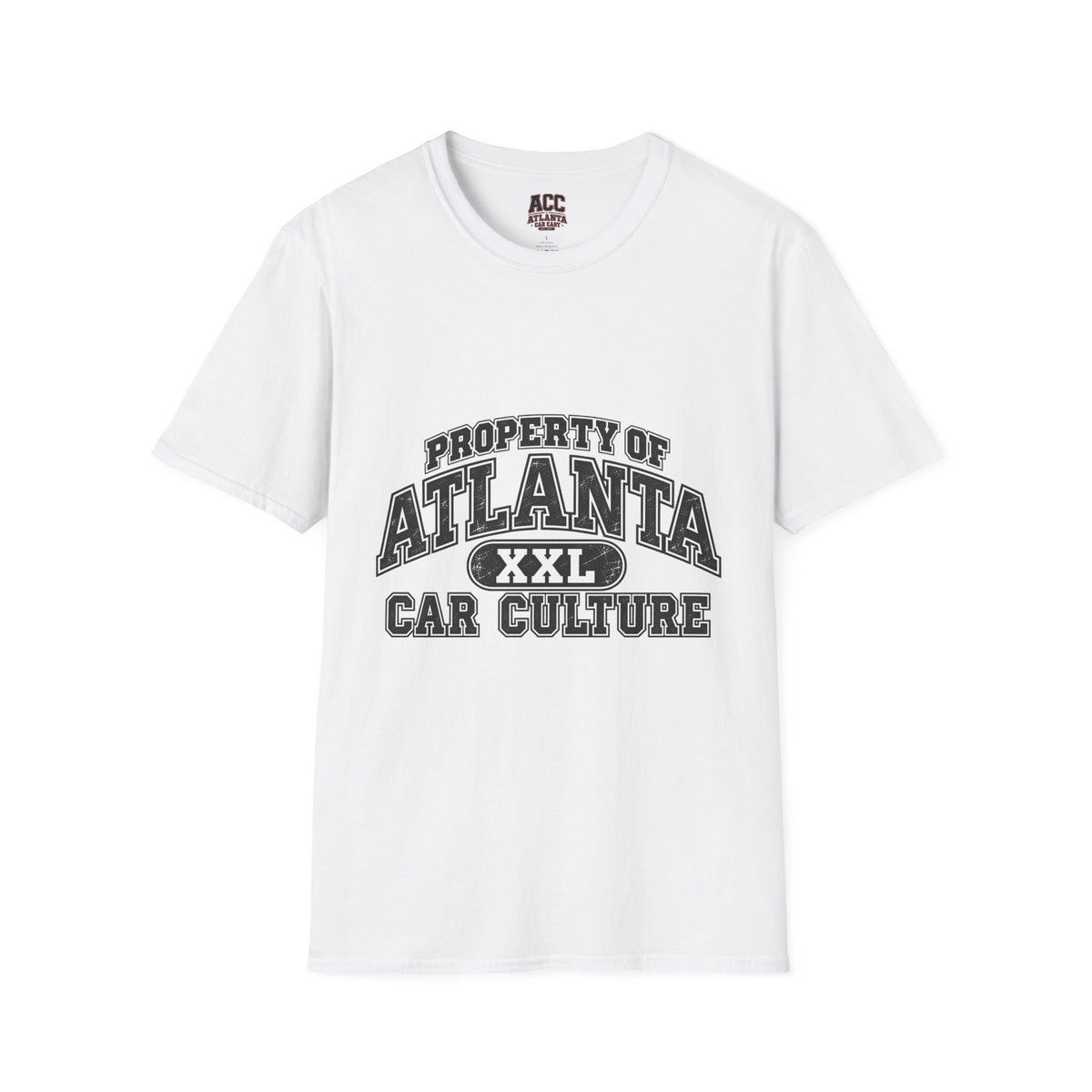 Property of Atlanta Car Culture T-Shirt — Retro Collegiate City Tee