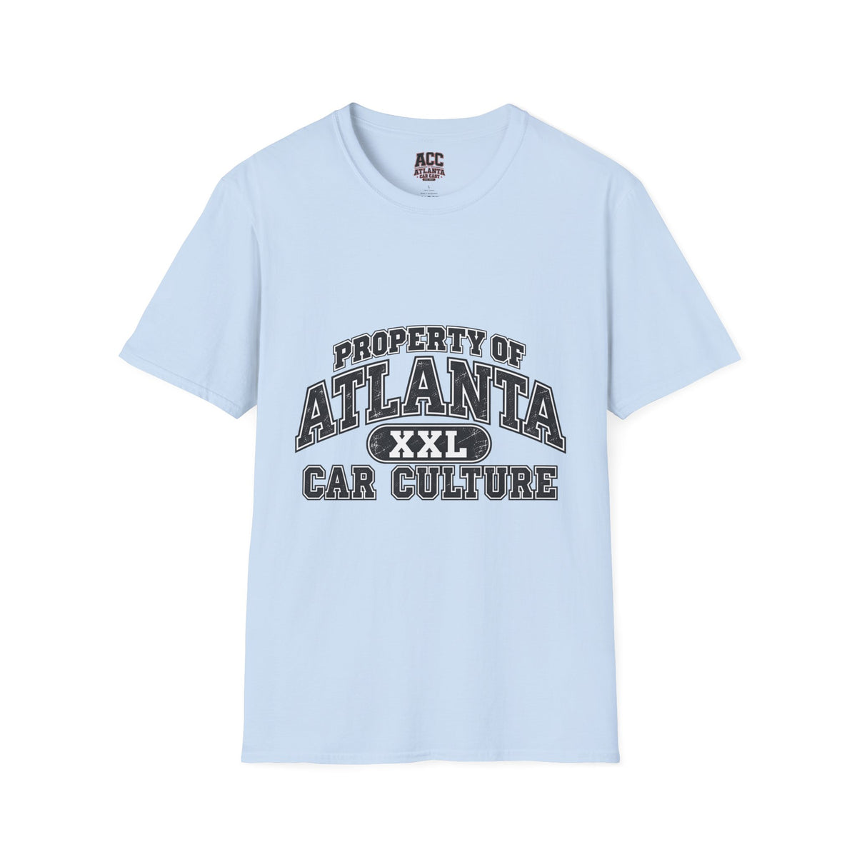 Property of Atlanta Car Culture T-Shirt — Retro Collegiate City Tee