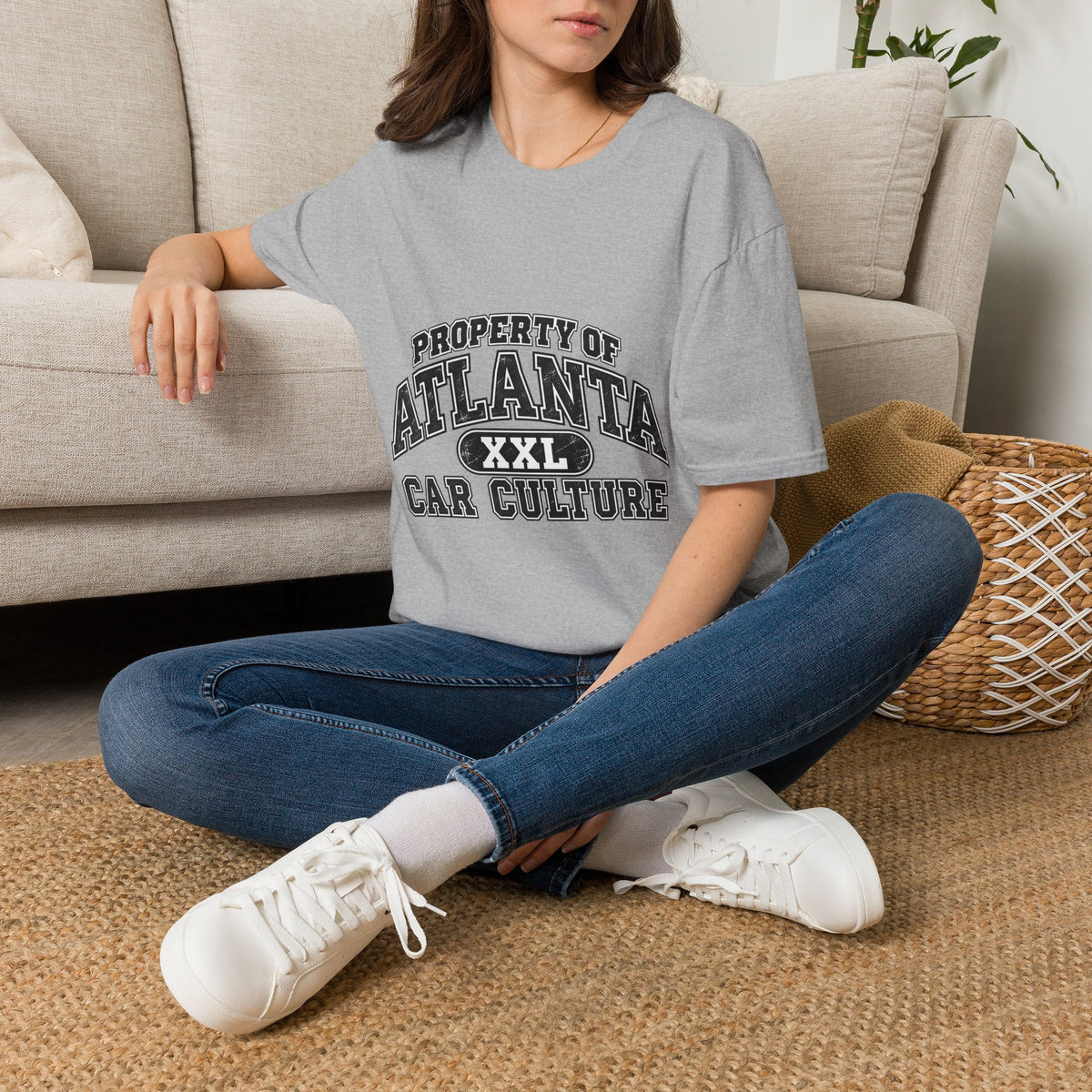 Property of Atlanta Car Culture T-Shirt — Retro Collegiate City Tee