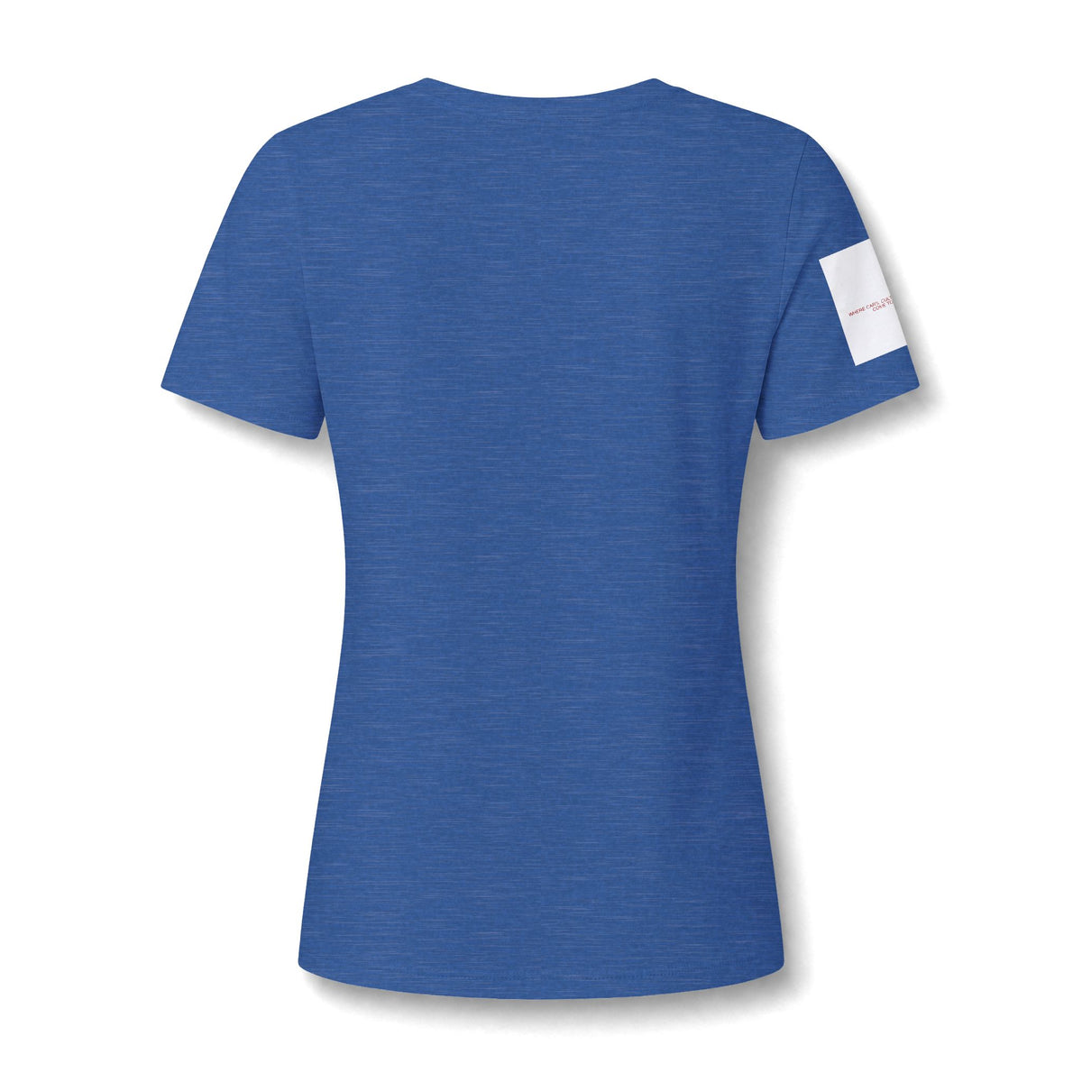 Atlanta Car Cast ACC Logo Women's V-Neck T-Shirt – Lightweight Cotton-Poly Blend, White
