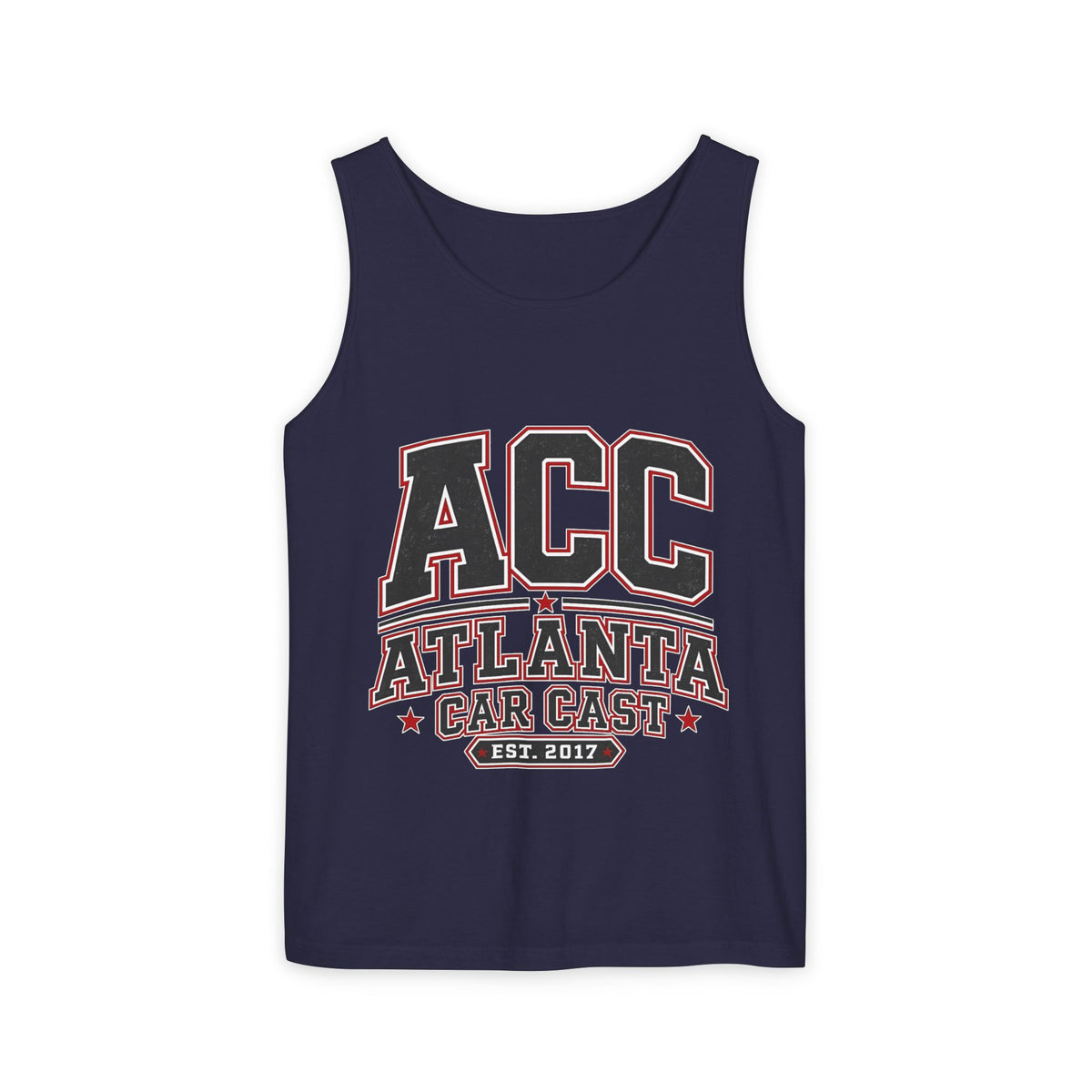 Atlanta Car Cast Tank Top — ACC Logo Car Culture Tee