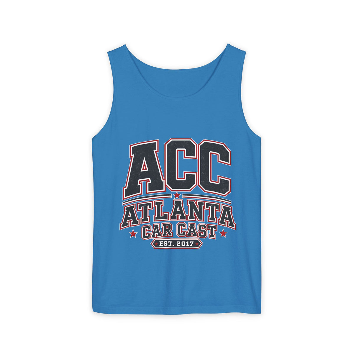 Atlanta Car Cast Tank Top — ACC Logo Car Culture Tee
