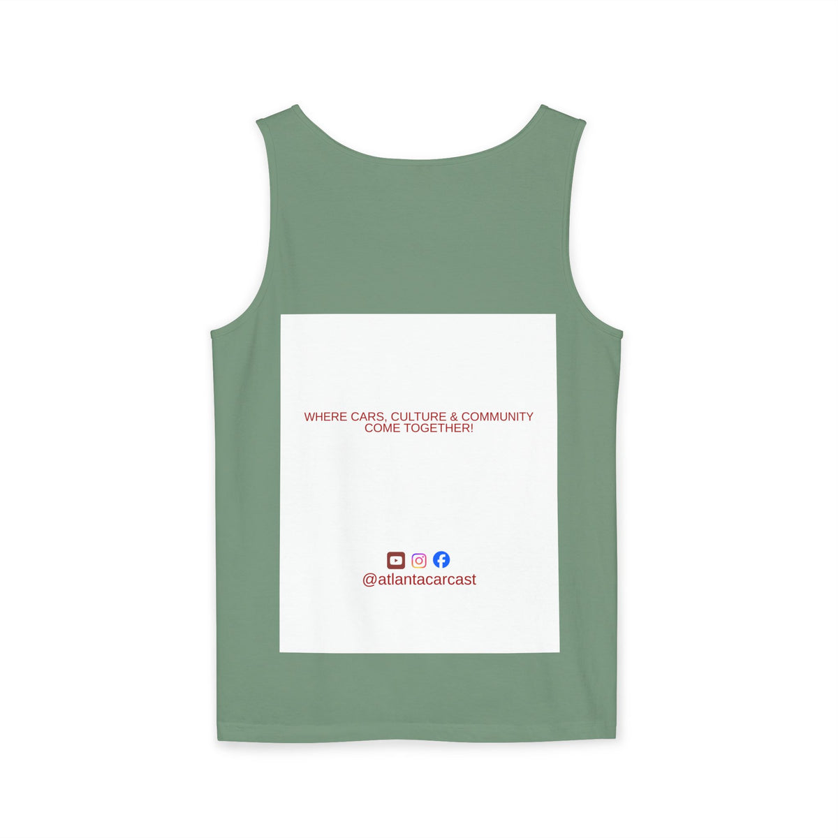 Atlanta Car Cast Tank Top — ACC Logo Car Culture Tee