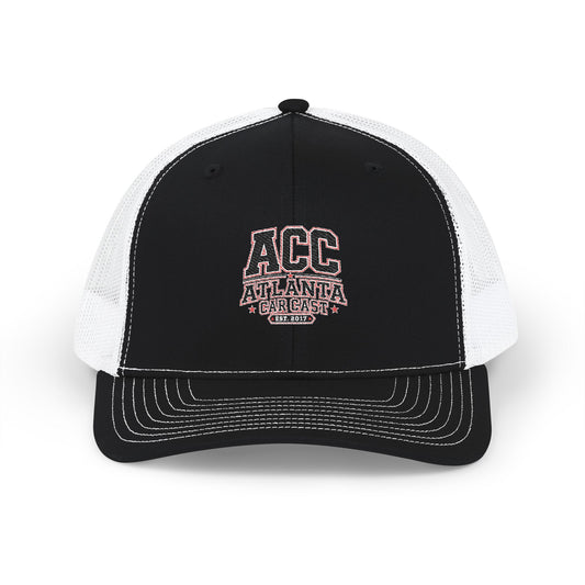 ACC Atlanta Trucker Snapback Cap — Embroidered Mesh Baseball Hat