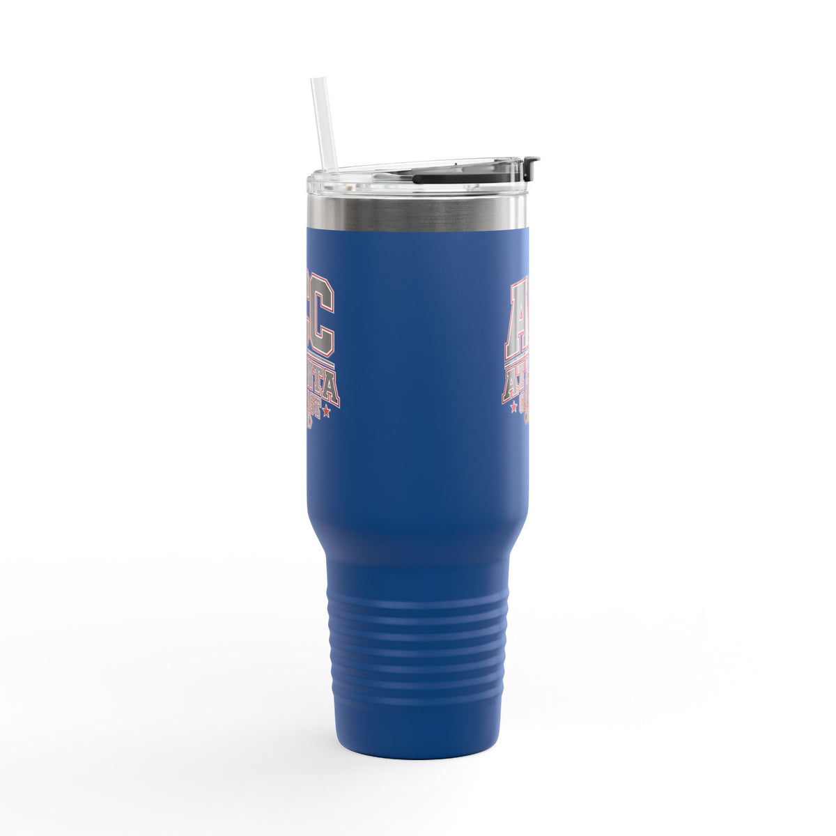 Atlanta Car Cast ACC Logo 40oz Insulated Travel Mug – Stainless Steel, BPA-Free, White