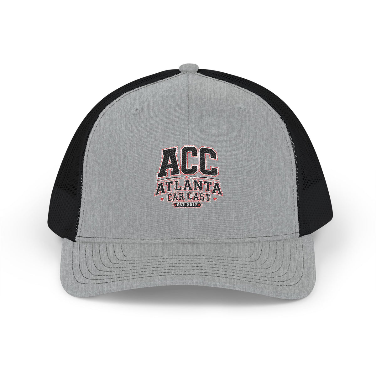 ACC Atlanta Trucker Snapback Cap — Embroidered Mesh Baseball Hat