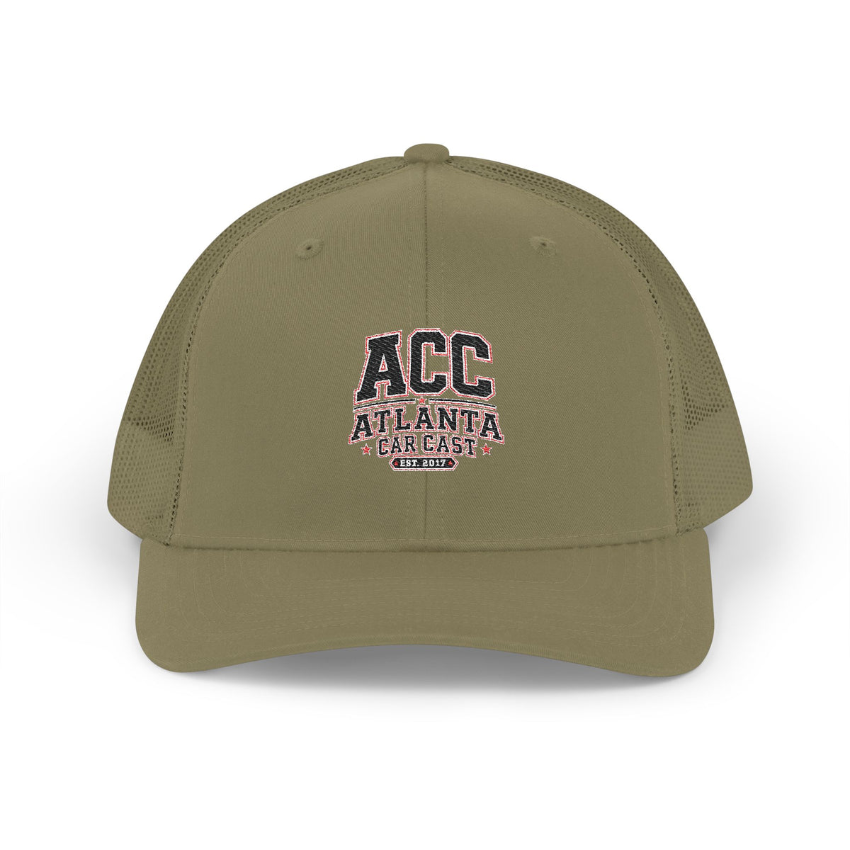 ACC Atlanta Trucker Snapback Cap — Embroidered Mesh Baseball Hat