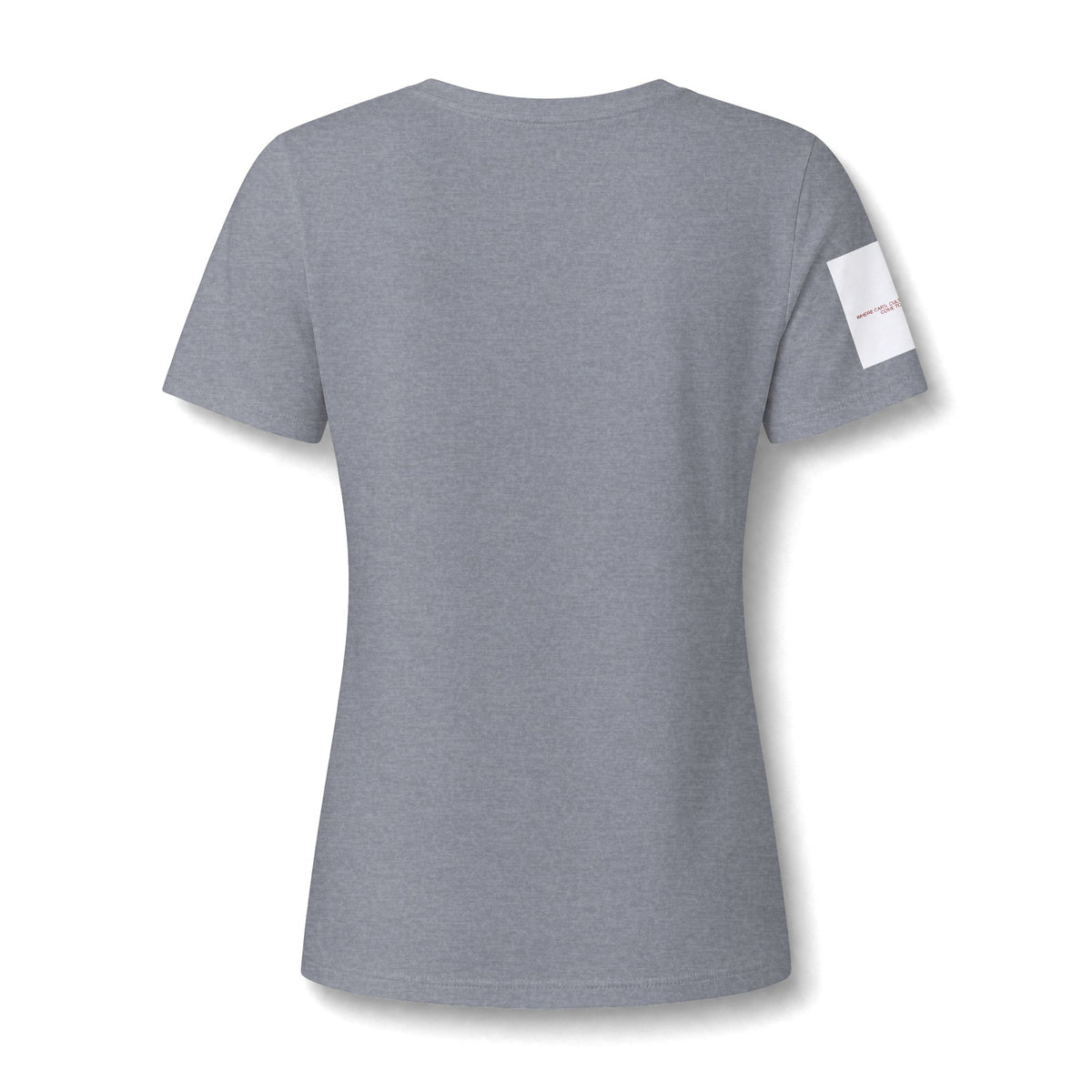 Atlanta Car Cast ACC Logo Women's V-Neck T-Shirt – Lightweight Cotton-Poly Blend, White