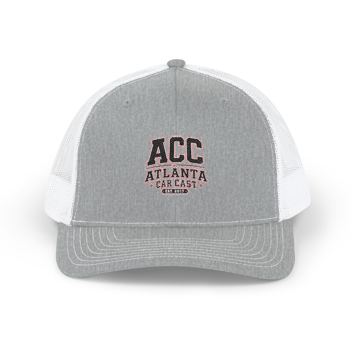ACC Atlanta Trucker Snapback Cap — Embroidered Mesh Baseball Hat