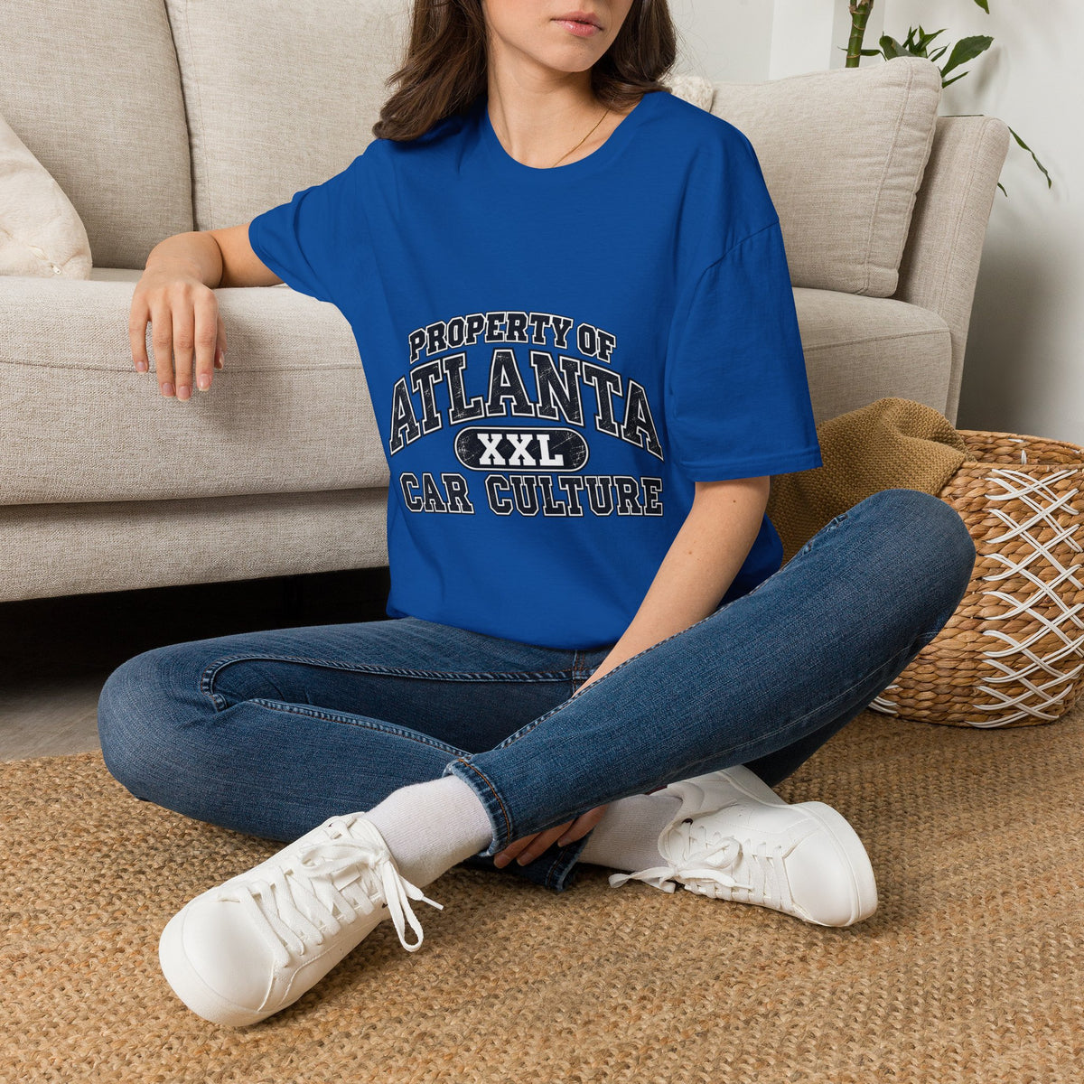 Property of Atlanta Car Culture T-Shirt — Retro Collegiate City Tee