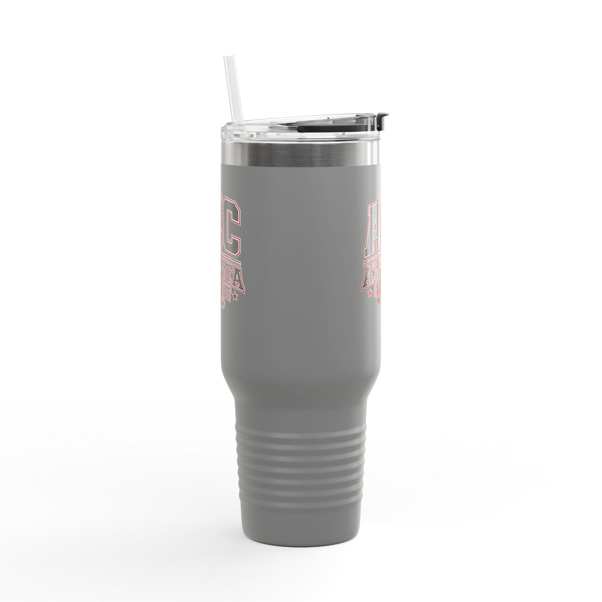 Atlanta Car Cast ACC Logo 40oz Insulated Travel Mug – Stainless Steel, BPA-Free, White