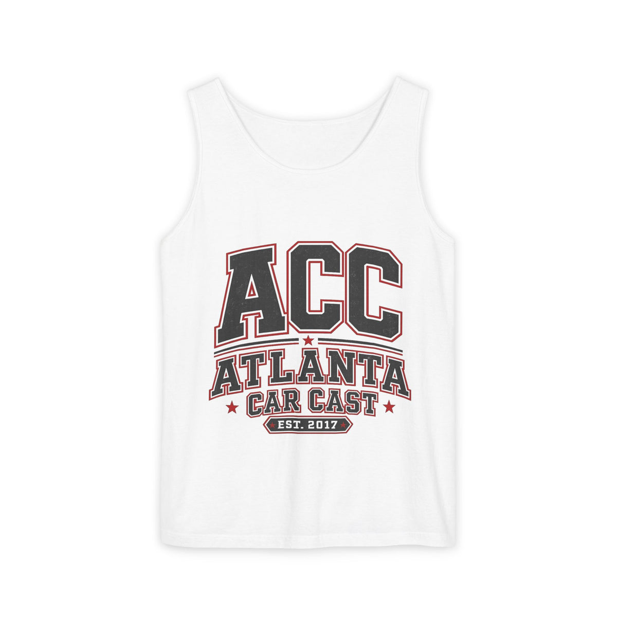 Atlanta Car Cast Tank Top — ACC Logo Car Culture Tee