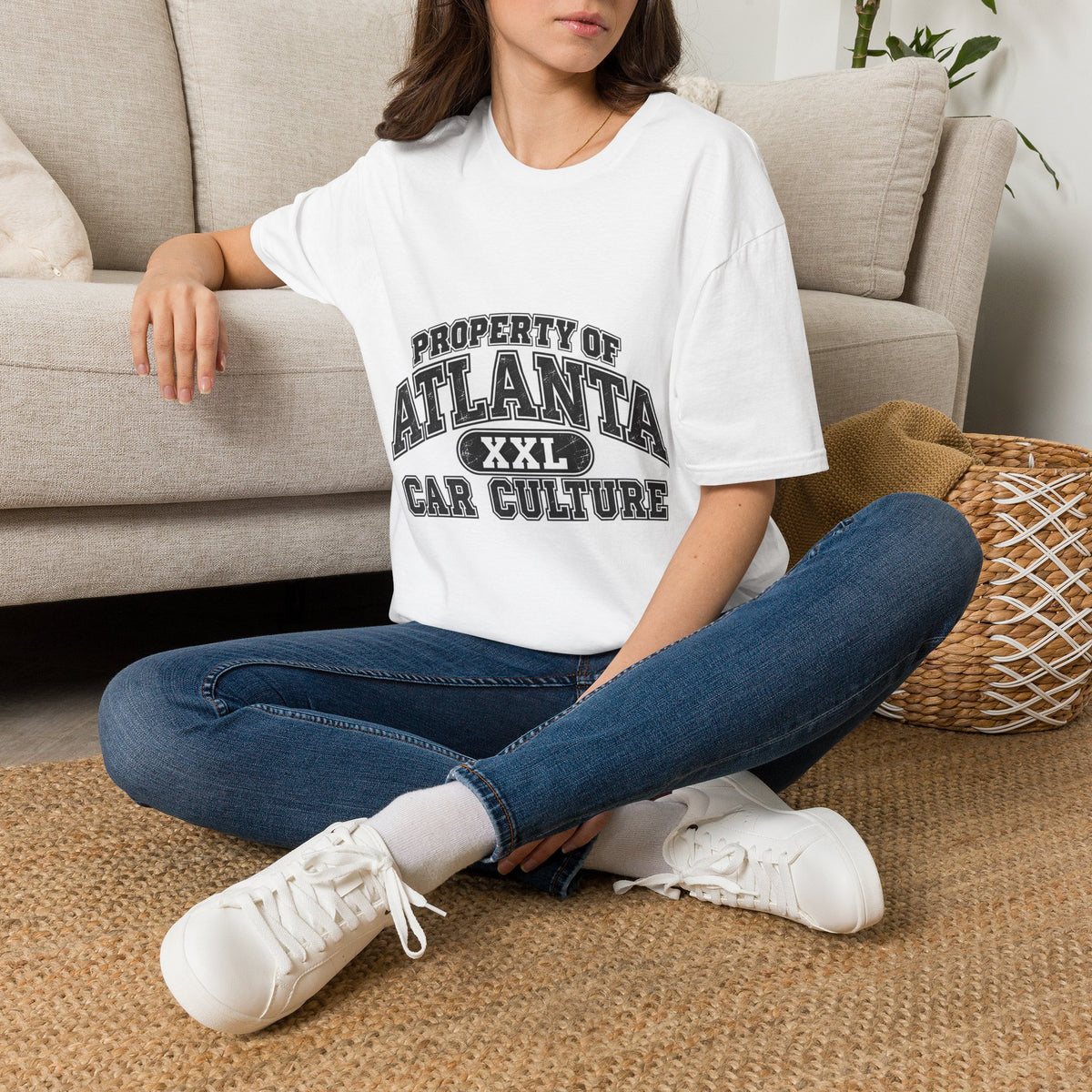 Property of Atlanta Car Culture T-Shirt — Retro Collegiate City Tee