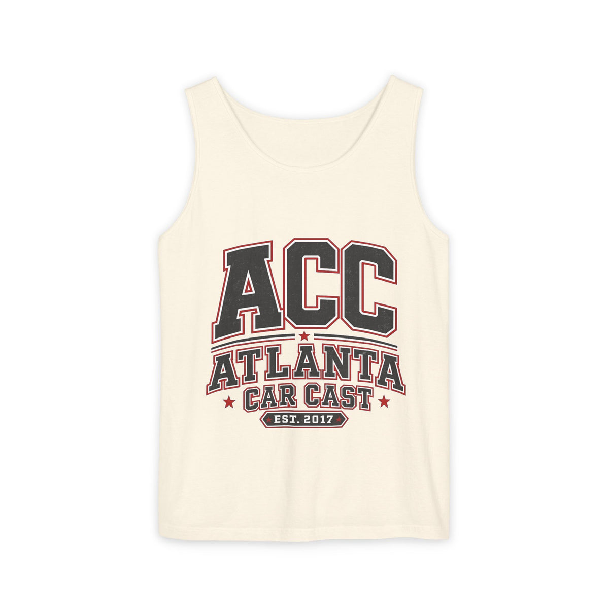 Atlanta Car Cast Tank Top — ACC Logo Car Culture Tee