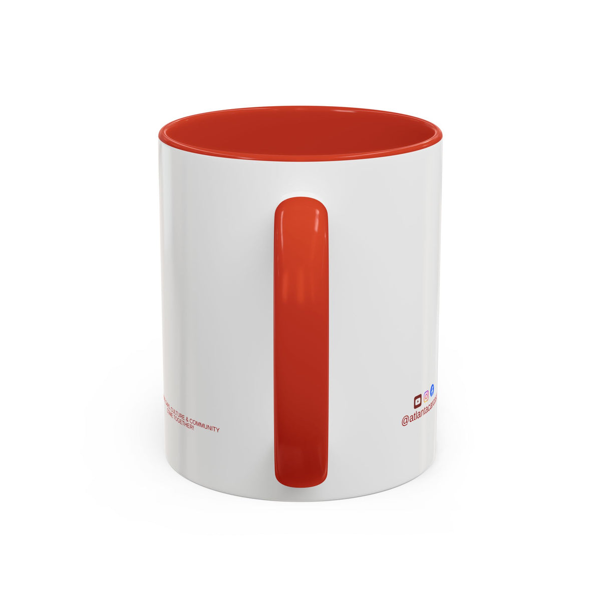 Atlanta Car Cast Accent Coffee Mug – Two-Tone Ceramic, 11oz & 15oz, Multiple Colors