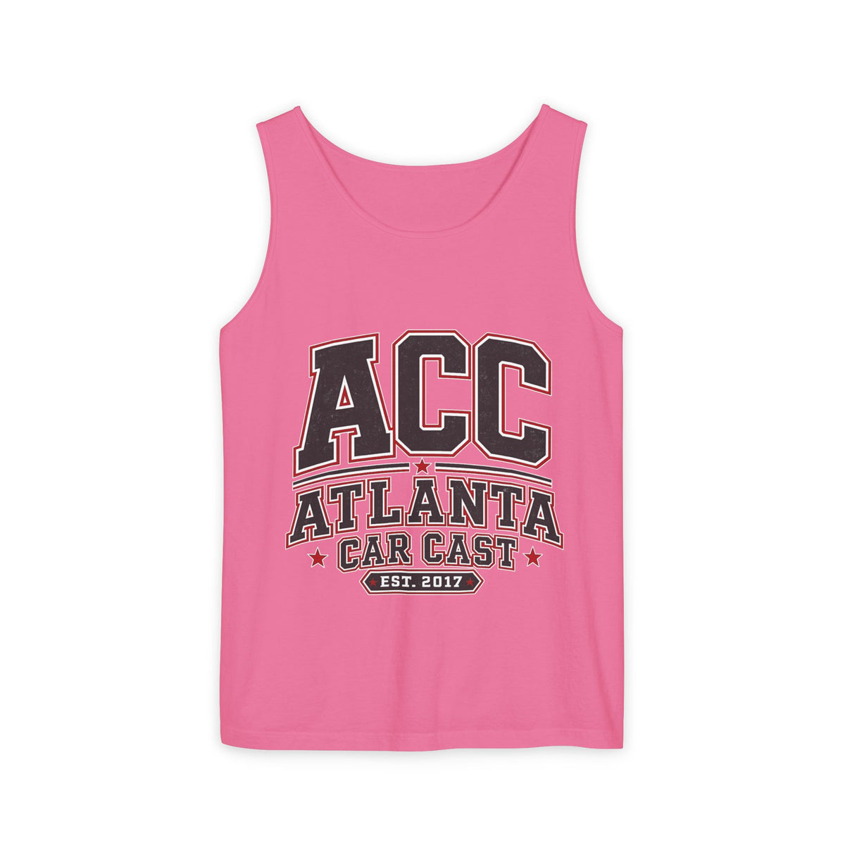Atlanta Car Cast Tank Top — ACC Logo Car Culture Tee