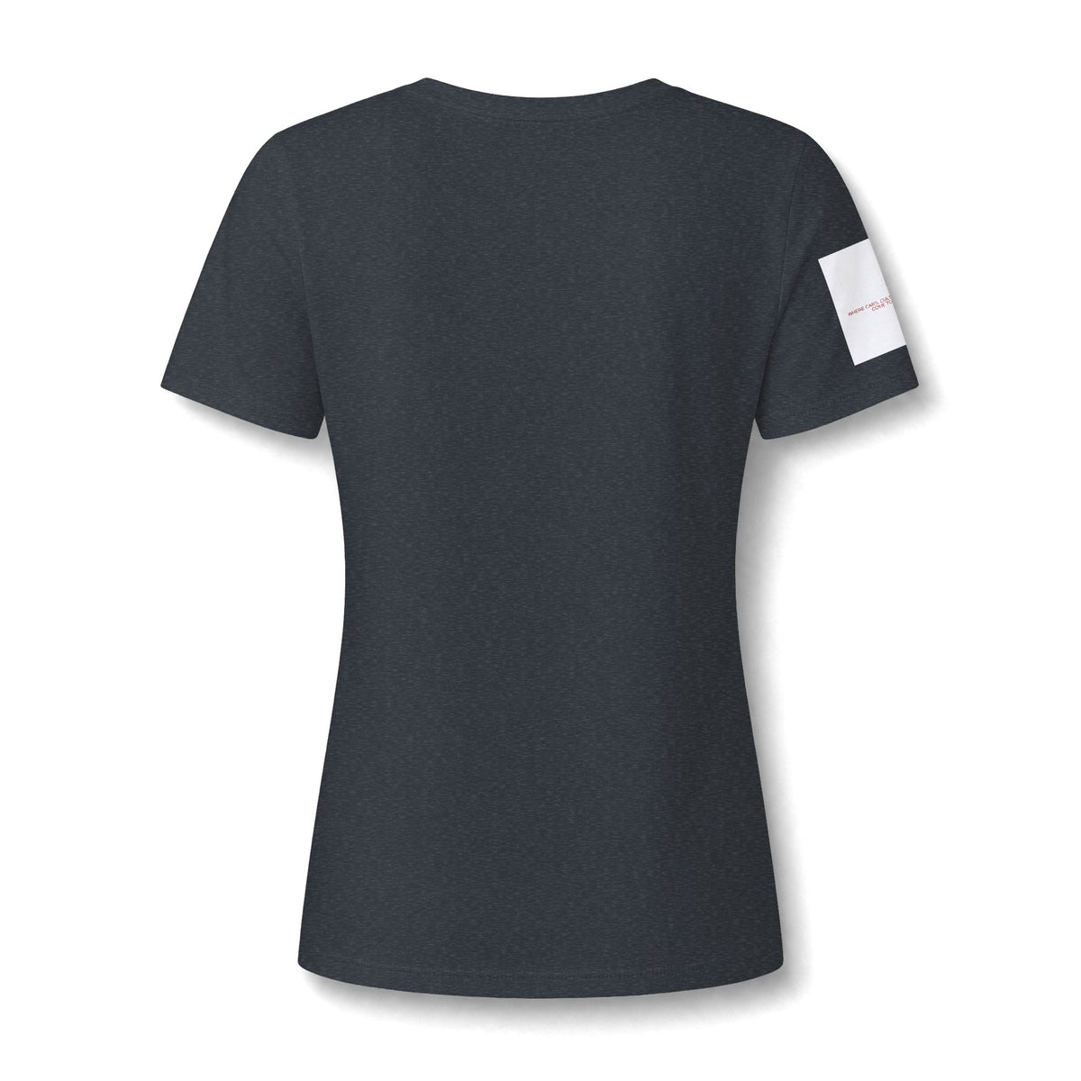 Atlanta Car Cast ACC Logo Women's V-Neck T-Shirt – Lightweight Cotton-Poly Blend, White