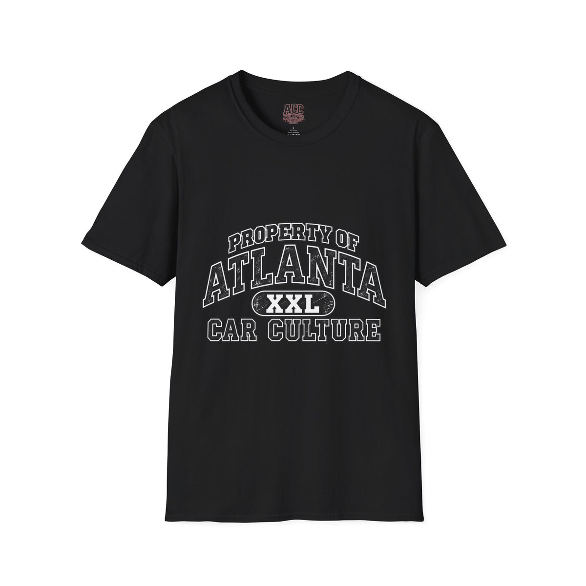 Property of Atlanta Car Culture T-Shirt — Retro Collegiate City Tee
