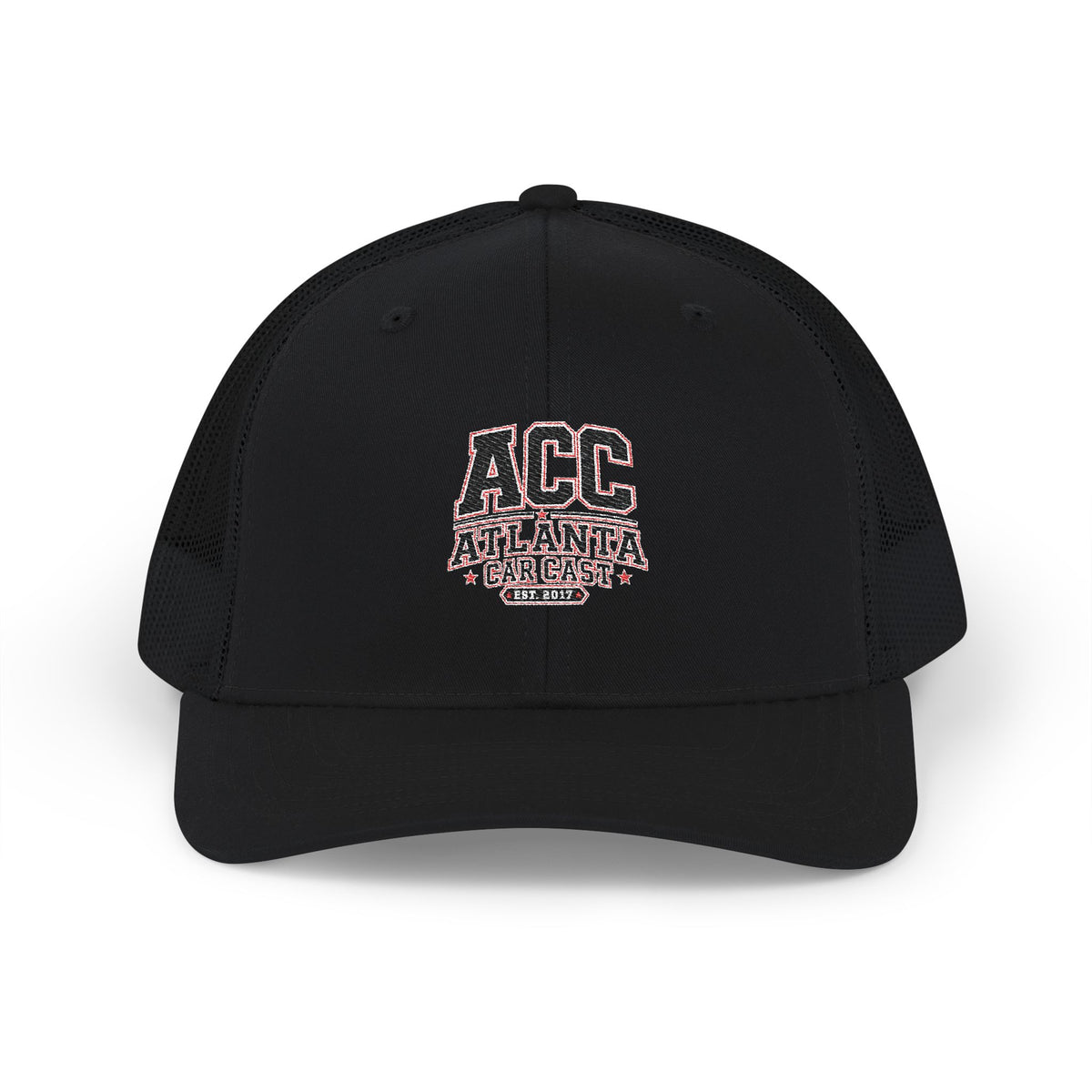 ACC Atlanta Trucker Snapback Cap — Embroidered Mesh Baseball Hat