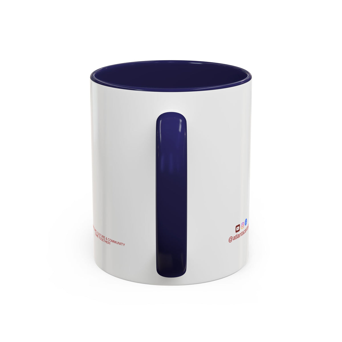 Atlanta Car Cast Accent Coffee Mug – Two-Tone Ceramic, 11oz & 15oz, Multiple Colors