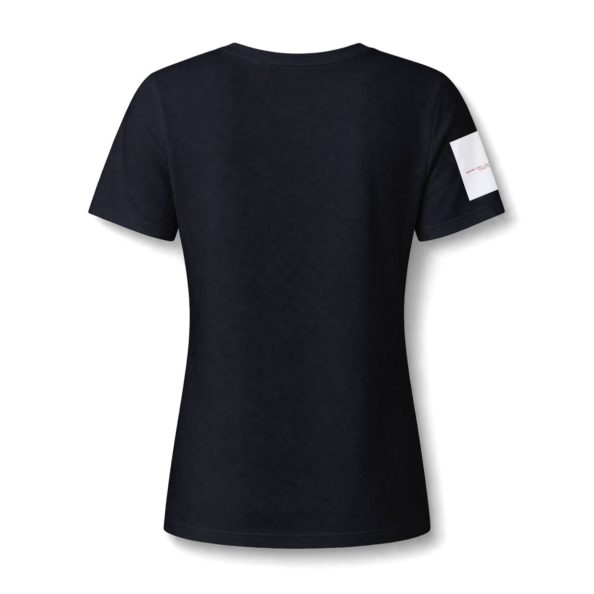 Atlanta Car Cast ACC Logo Women's V-Neck T-Shirt – Lightweight Cotton-Poly Blend, White