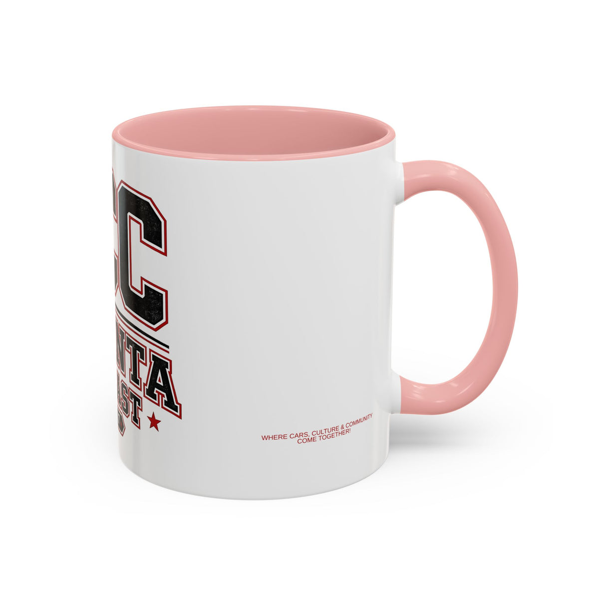 Atlanta Car Cast Accent Coffee Mug – Two-Tone Ceramic, 11oz & 15oz, Multiple Colors